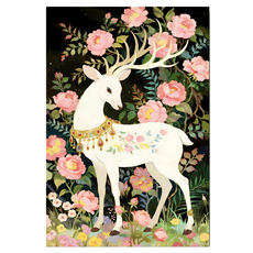 夢幻白鹿客廳相框 D款, 1個