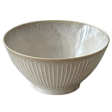 NICOTT 麵碗, 亞麻米色, 1個