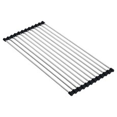 Hwigyeongil 擴展型廚房排水架 1層, 黑色, 1個