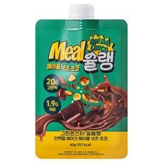 그린몬스터 밀슐랭 단백질 쉐이크 헤이즐 넛츠 초코, 40g, 1개