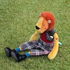 물랑로티 로미오 사자 인형, 혼합색상, 1개