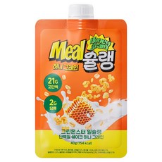 그린몬스터 밀슐랭 단백질 쉐이크 허니 그레인, 40g, 1개