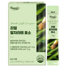 퍼니트 100만 역가수치 리얼 말차라떼 효소 30p, 90g, 1개