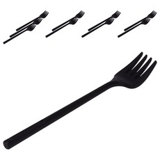 Little Hearts 水果叉, 黑色, 10個