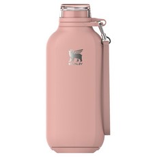 스탠리 클러치 워터 보틀, 피치 로즈, 1개, 473ml