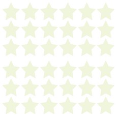 JUTEM 天花板夜光星星貼紙 星星 YG-225 2入, 藍色