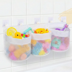 베냥미 그물망 욕실 장난감 정리함, 화이트, 1개