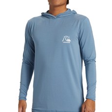 QUIKSILVER 男款寬鬆衝浪連帽防曬衣 QE21RE011BKQ