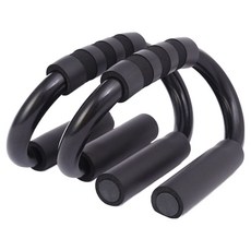 스모글 근육 푸쉬업바 2p, 블랙, FUCZJ