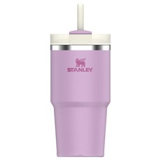 스탠리 퀜처 H2.0 플로우 스테이트 텀블러, 소프트 오키드, 591ml, 1개