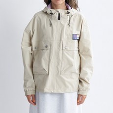 ROXY 女款戶外連帽防風外套 RE21JK232BEG