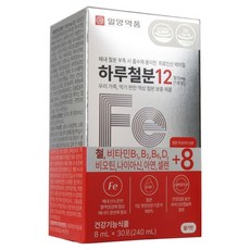 IL-YANG 一洋藥品 全家適用 每日鐵質12 30入, 1個, 240ml