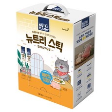 동원뉴트리플랜 고양이 뉴트리 스틱 100p, 혼합맛(참치/닭가슴살), 1.4kg, 1개