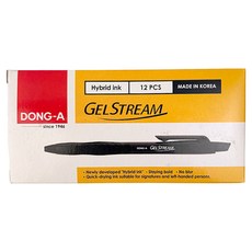 DONG-A Gelstream 1.0mm 12入, 紅色, 1個