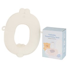 aguard 便攜式折疊馬桶坐墊 2代, 象牙白