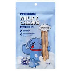 페스룸 강아지 밀키츄, 35g, 1개, 혼합맛(우피/산양유)