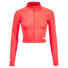 ROXY 女款修身短版拉鍊防磨衣 RE21RZ285BLK