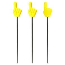 스투피드 손가락 지시봉, 혼합색상, 3개
