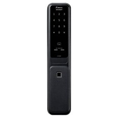 게이트맨 푸시풀 1초즉시잠김 퀵패스 지문인식 도어락 + 보강판 + 설치부자재 세트, GP-350R, 방문설치