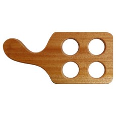 부엌다옴 마호가니 항균 원목 에그트레이 4구, 1개