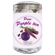 프리미엄 퍼플티 삼각티백 허브차, 1.5g, 1개, 50개입