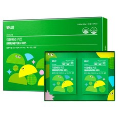 웰릿 이뮨베라 키즈 알로에 겔 20p, 20g, 2개
