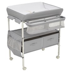 리안 26년형 드림콧 기저귀 갈이대, 라이트 그레이, 1개