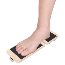 영핏 발목 발바닥 아치 강화 재활 밸런스 보드 두꺼운 사각형, 우드