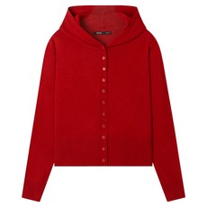 MIXXO 女款連帽鈕扣開襟衫