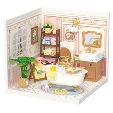 Rolife 若來 DIY迷你Pop Bubble浴室立體拼圖 DW014B, Pop Bubble 浴室(DW014B), 1個, 103件