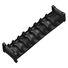 小麥購物 間距可調碗架 M013 46cm, 黑色, 1個