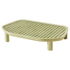 PASTEL PET 貓用防落砂支架貓砂踏板, 綠色, 1個