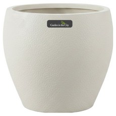 도시정원 대형 인테리어 UN 라인 관엽분 화분, 화이트(2725), 1개