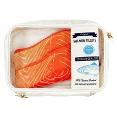 MARUSHIN 丸真 yup 創意收納包, 鮭魚切片, 1個