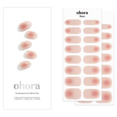 오호라 젤 네일 스트립, N 베리 젤리, 1개