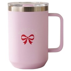 모던하우스 TO GO 뉴데스크 보온보냉컵, 베리가든 핑크, 1개, 500ml