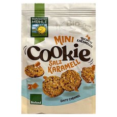 볼제너뮬러 유기농 솔티카라멜 미니쿠키, 125g, 1개