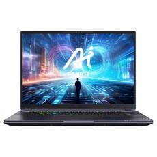 기가바이트 2024 어로스 16X 코어i7 인텔 14세대 지포스 RTX 4060, Midnight Gray, AORUS 16 X AKG-53KRG, 512GB, 16GB, Free DOS