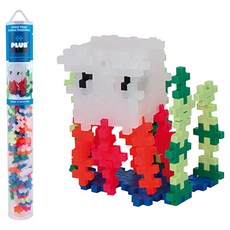 플러스플러스 튜브 해파리 100p 세트, 혼합색상, 1세트