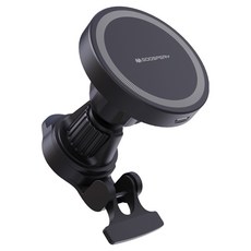 구스페리 맥세이프 고속 차량용 무선충전 거치대 MC-WCC-001, 블랙