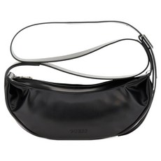 GUESS 男士 Catania 圓形斜揹包 HO3E3A13, 黑色