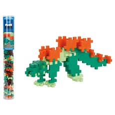 PLUS-PLUS 加加積木 管狀劍龍100p套組, 混合色, 1套