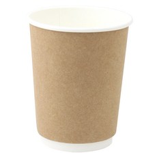 아이엔피 SS 크라프트 이중 종이컵 330ml, 1개, 30개입