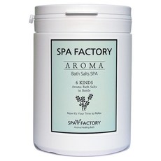 Spa Factory 喜馬拉雅粉紅香氛浴鹽 迷迭香, 1kg, 1個