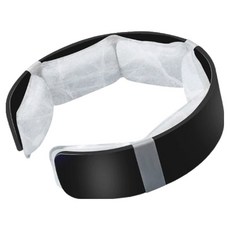 FOBIELLA Ice Curve 方塊涼感頸圈, 黑色, 1個