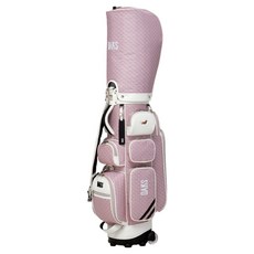 닥스골프 여성용 골프 휠 캐디백 DKCB-034L, 핑크