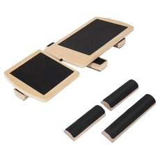 영핏 발목 발바닥 아치 강화 밸런스 발 트레이너 보드 사각 아치 복합형, 우드