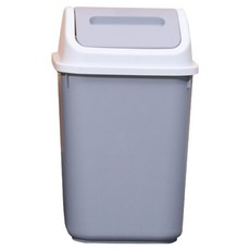 엠페니 사무실 휴지통 10L, 그레이