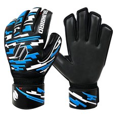 SUNBIRD 足球守門員手套 雙手穿戴組 QUINTIUM, 藍色, 1套