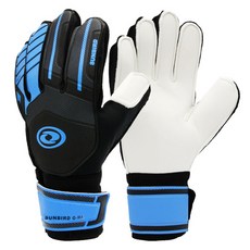 SUNBIRD 足球守門員手套 雙手穿戴組 G-MAX, 藍色, 1套